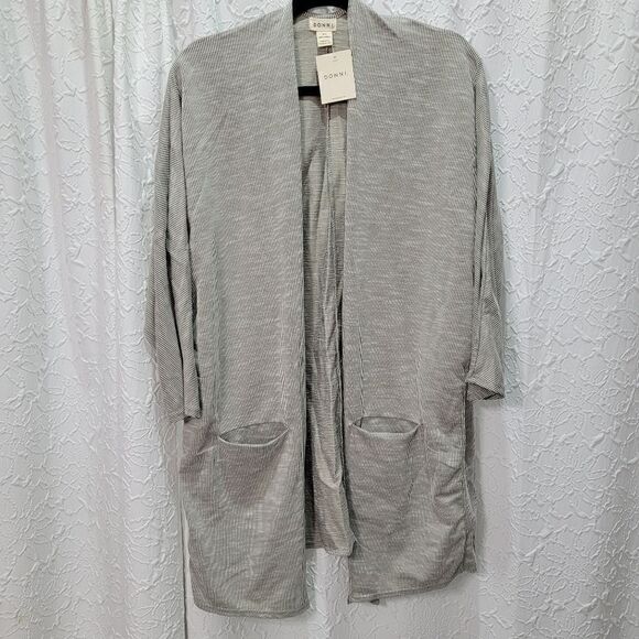 DONNI Pinstripe 🌈oversized cardigan - Picture 8 of 16